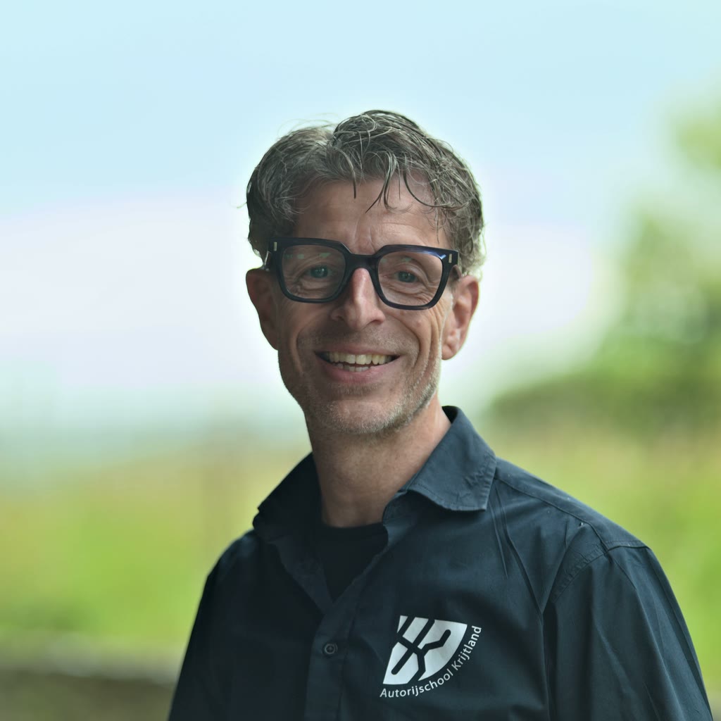 Léon Göbbels, rijinstructeur bij Autorijschool Krijtland